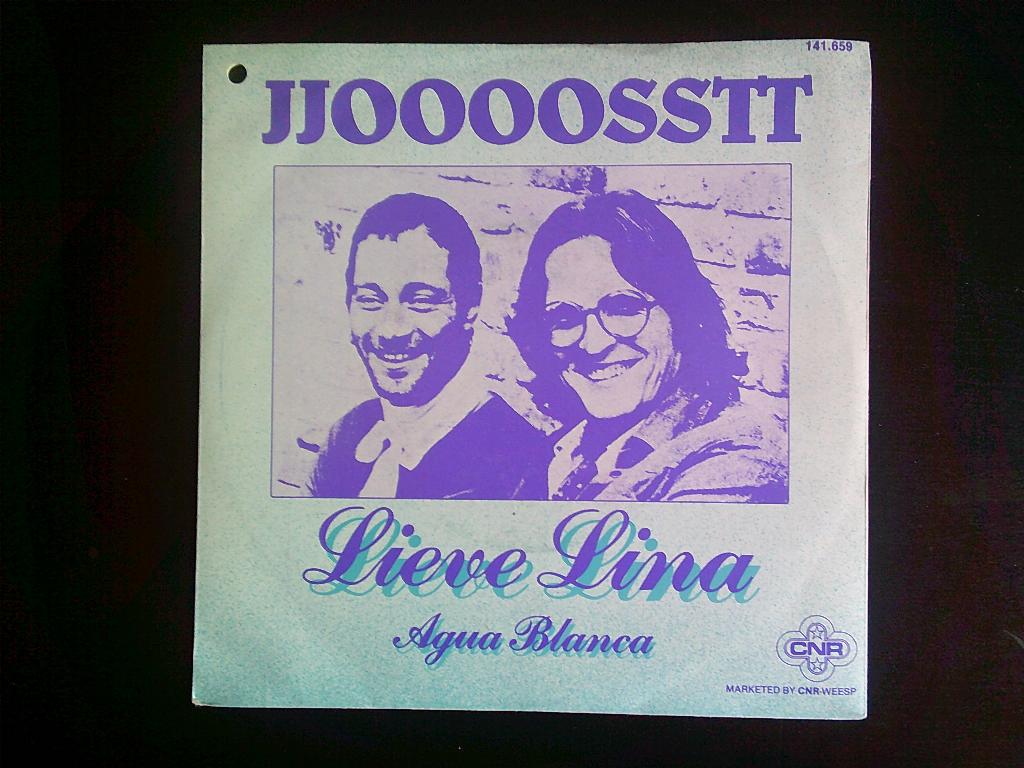 jjoooosstt - lieve lina / agua blanca ( 1980 ), Overige formaten, 1980 - 1989, Ophalen of Verzenden, Zo goed als nieuw