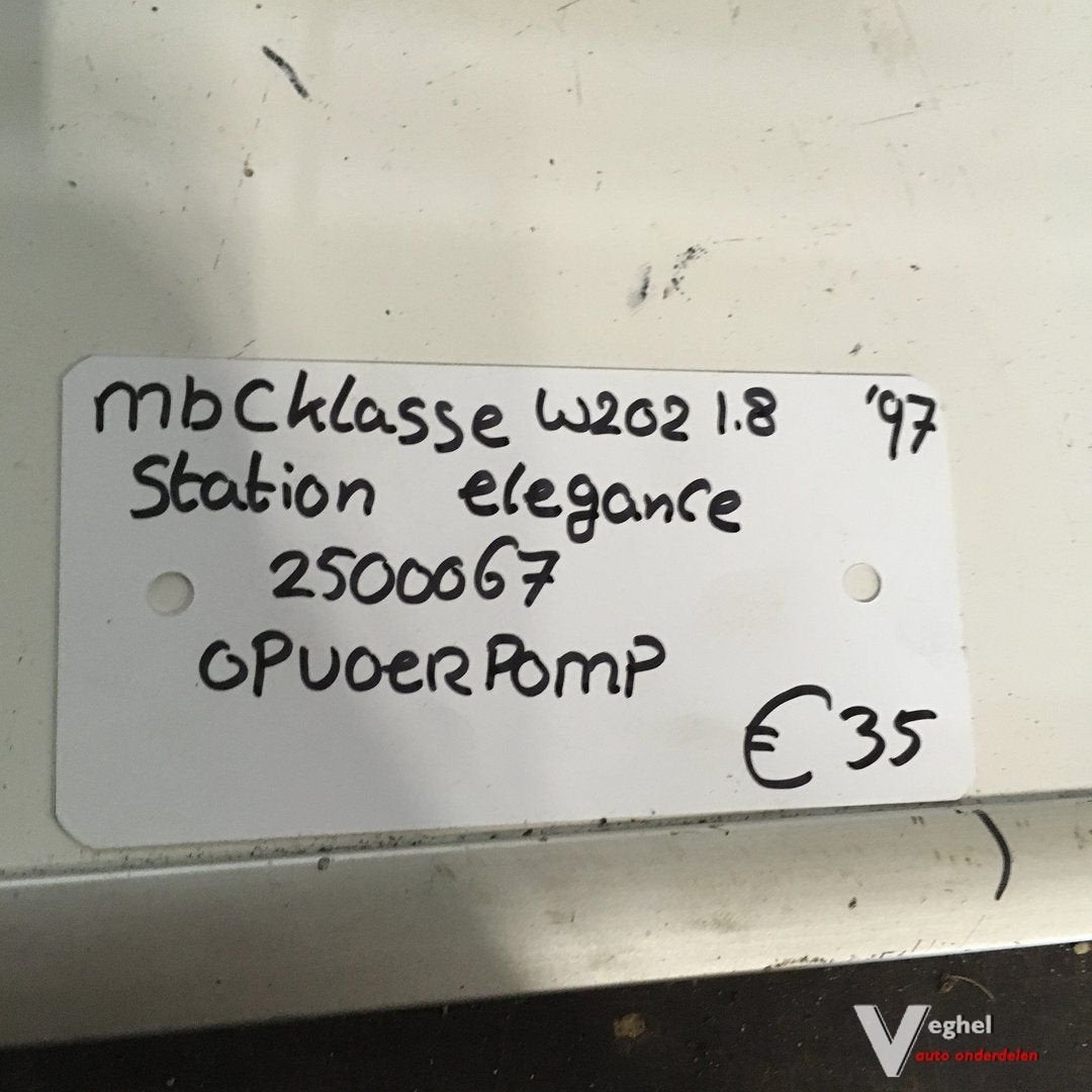 Mercedes C klasse W202 1.8 Station  1997 wagennr 2500067  Op