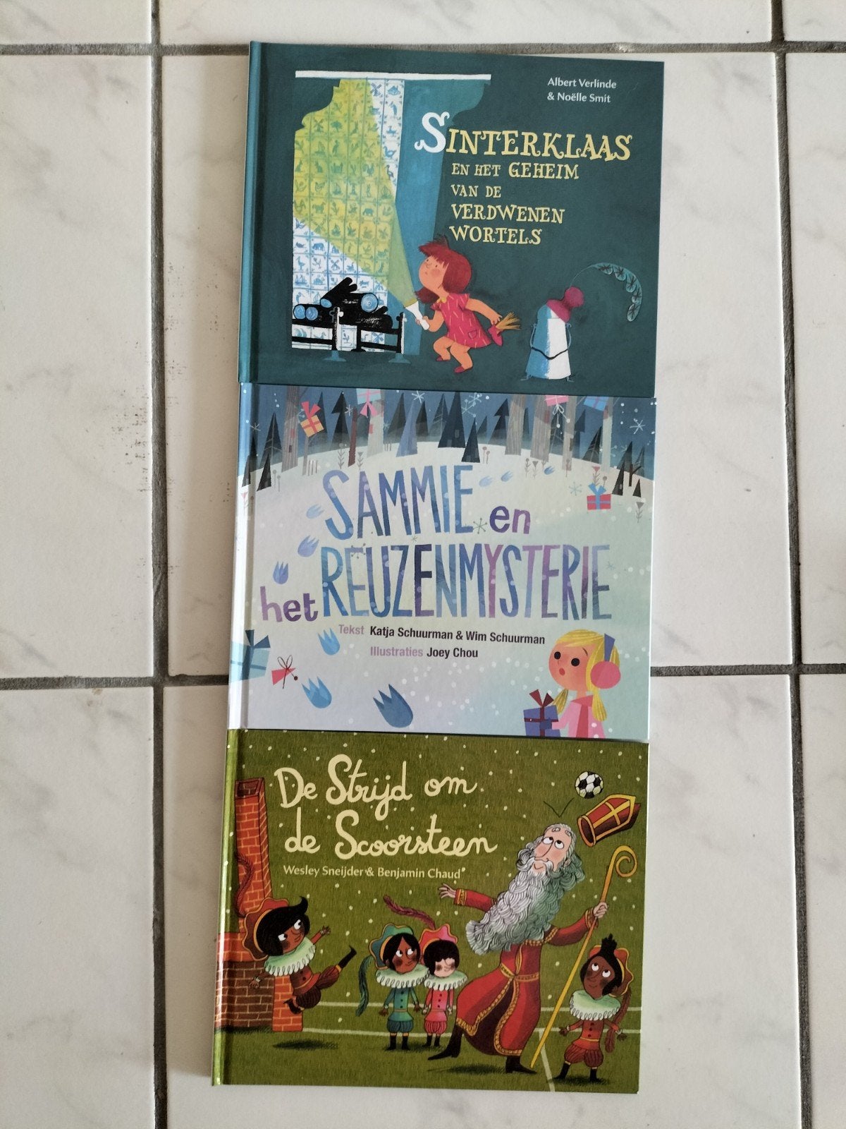 3 Sinterklaas boeken Unilever 2016, Nieuw, Sprookjes, Albert Verlinde, Katja Schuurman, Wesley Sneijder, Ophalen of Verzenden