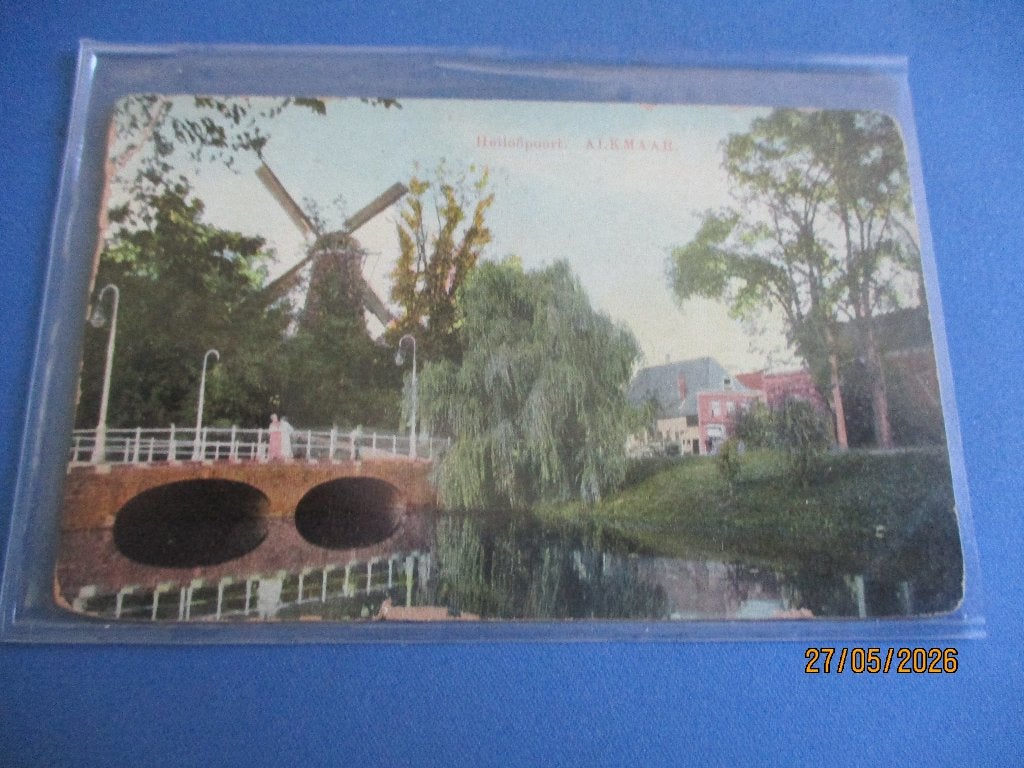 Alkmaar, Ophalen of Verzenden, Voor 1920, Gelopen, Noord-Holland