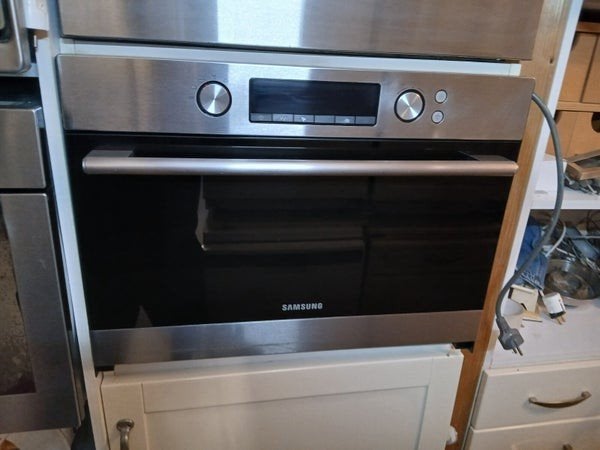 Samsung inbouw combi-oven – RVS, Ophalen, Hete lucht