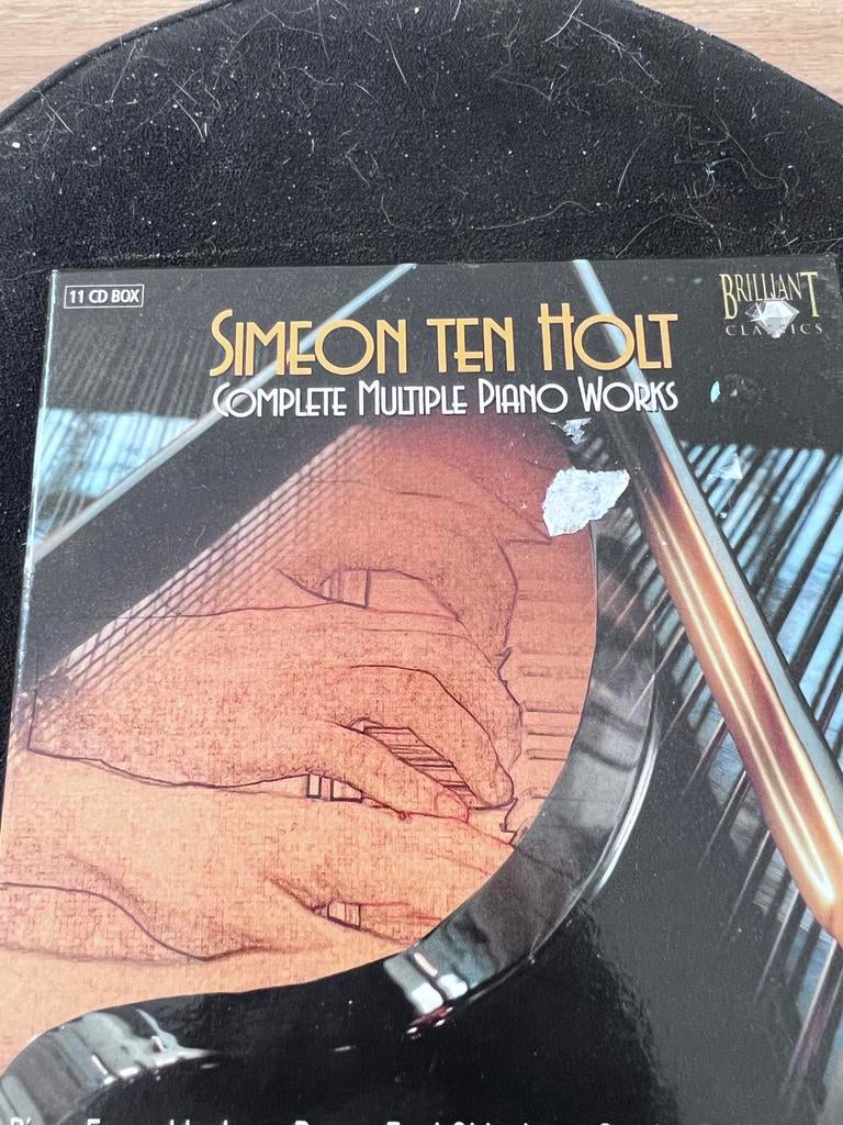 Simeon ten Holt - Complete Multiple Piano Works (11 CD Box), Cd's en Dvd's, Cd's | Klassiek, Gebruikt, Orkest of Ballet, Modernisme tot heden