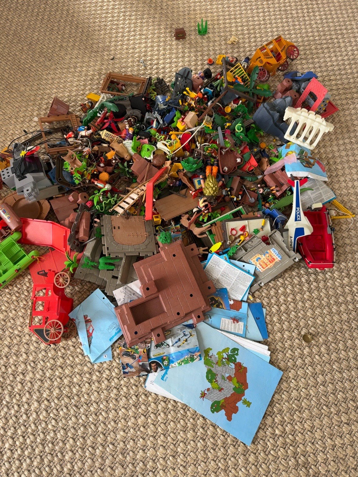 Grote Playmobil, piraten, Safari, Politie, voertuigen &, Ophalen of Verzenden, Gebruikt