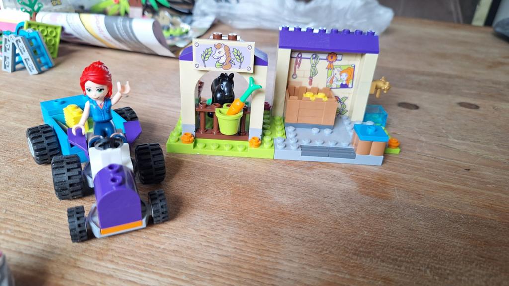 Lego friends paarden manage, Ophalen, Lego, Zo goed als nieuw, Inclusief instructies