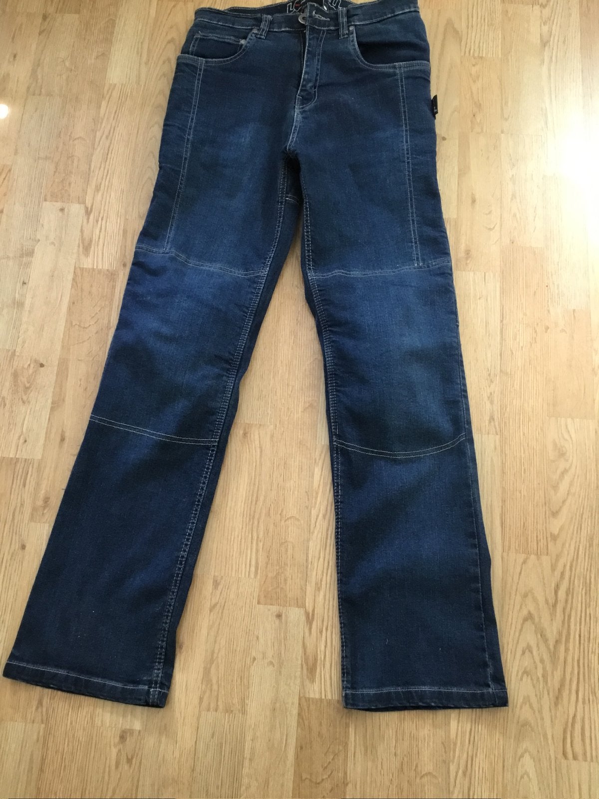 Nieuwe Lookwell Blue Denim motorrijbroek mt 32 Regular, Motoren, Ophalen of Verzenden, Nieuw met kaartje, Broek | textiel