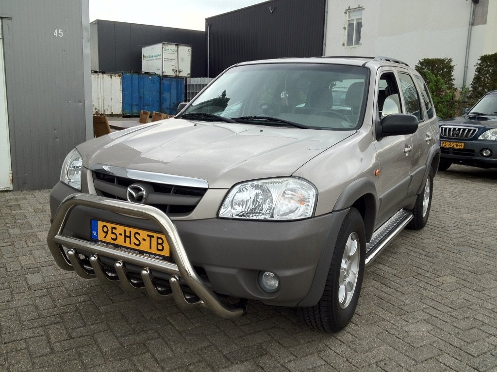 Mazda Tribute Pushbar Bullbar met carterbeschermer, Niet ingevuld, Niet ingevuld, Niet ingevuld
