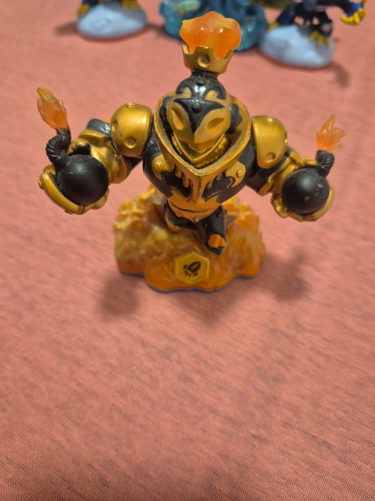 Skylanders SuperChargers Blast Zone figuur, Ophalen of Verzenden, Zo goed als nieuw