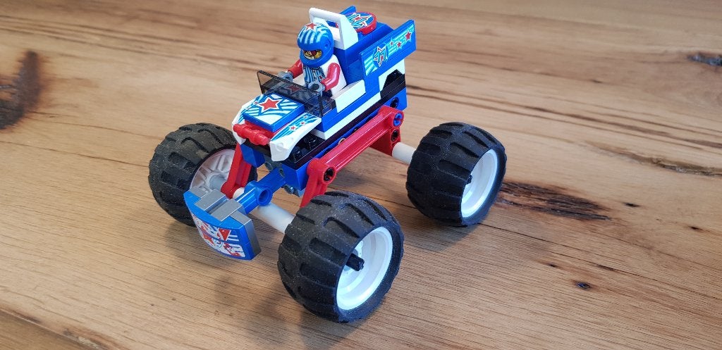 Lego 9094 - Racers Star Striker, Inclusief minifiguren, Lego, Ophalen of Verzenden, Zo goed als nieuw