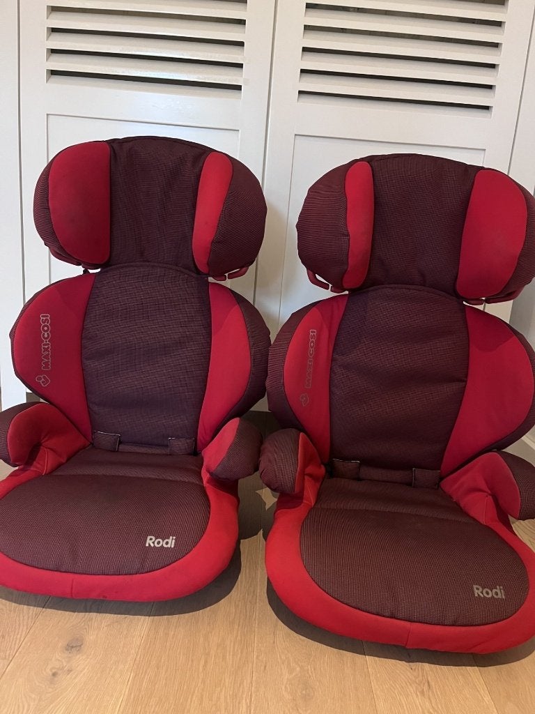Twee Maxi-Cosi autostoeltjes Rodi (prijs voor 2 stuks), Ophalen, 15 t/m 36 kg, Verstelbare rugleuning, Maxi-Cosi