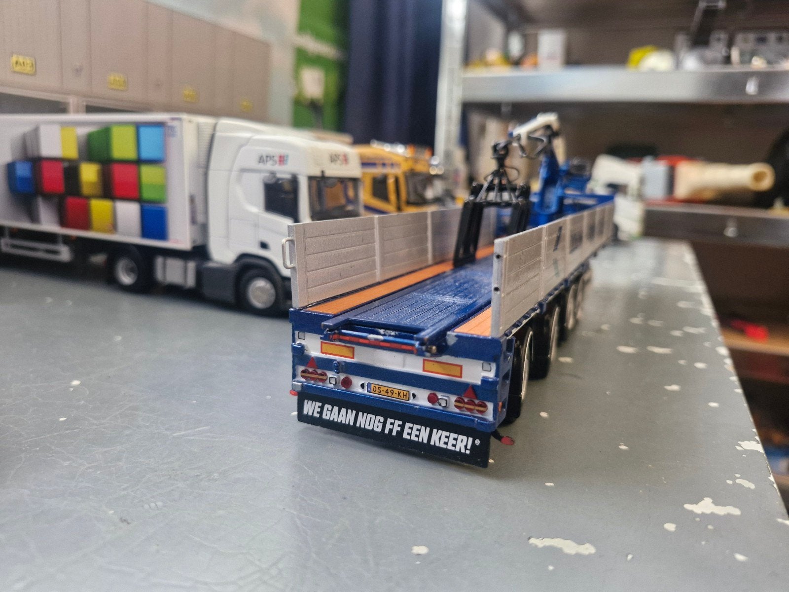 stenentrailer wsi bouw logistiek, Ophalen of Verzenden
