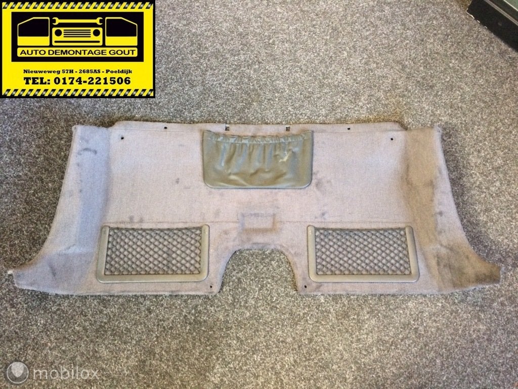 Mercedes SLK R170 ('96-'03)Vloerbedekking Rug Achter Stoelen, Gebruikt, Mercedes-Benz, Ophalen of Verzenden, Mercedes-Benz