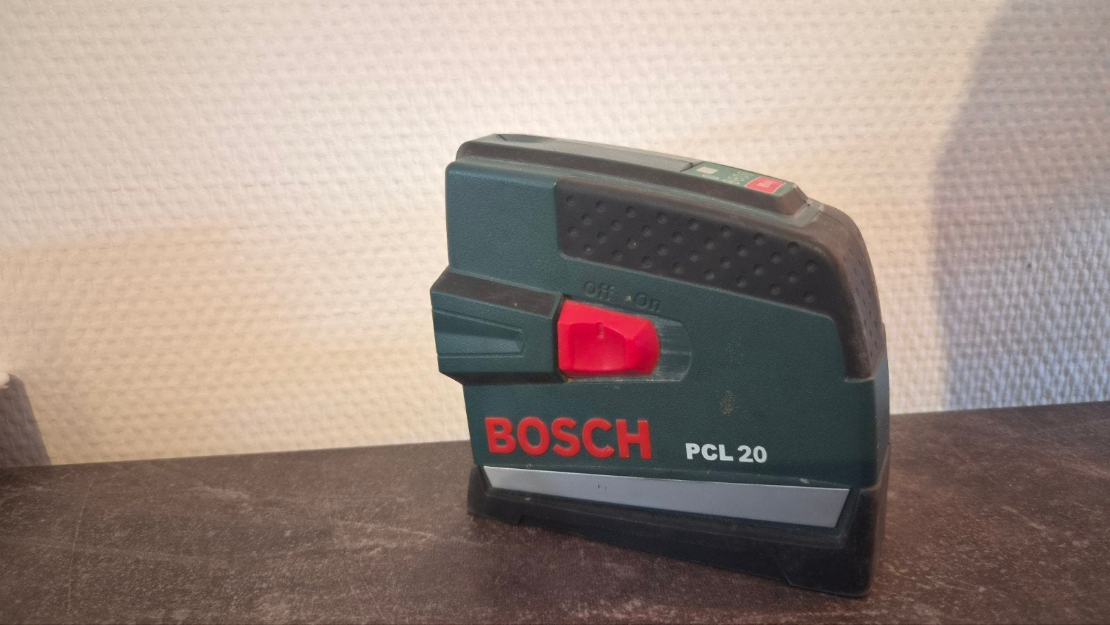 Bosch PCL 20 Kruislijnlaser, Doe-het-zelf en Verbouw, Meetapparatuur, Ophalen of Verzenden, Gebruikt, Licht