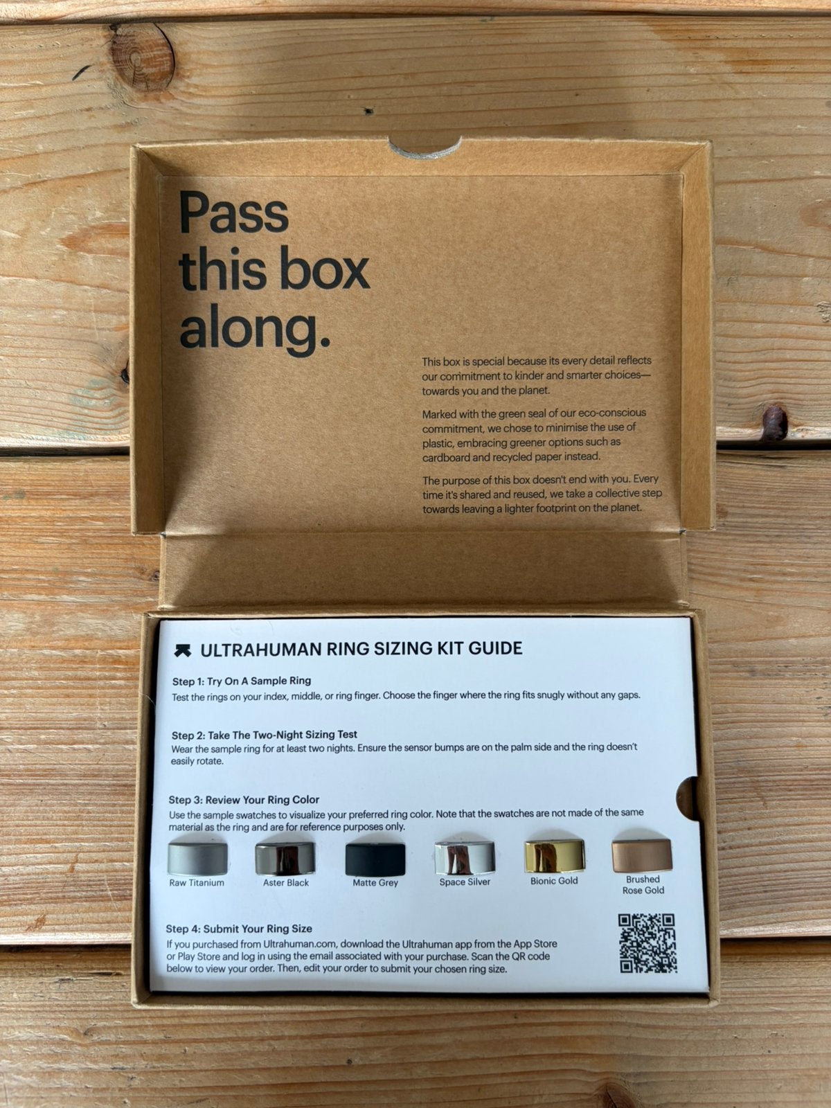 Ultrahuman Ring Air sizing kit, Ophalen of Verzenden, Zo goed als nieuw, Zilver, IOS