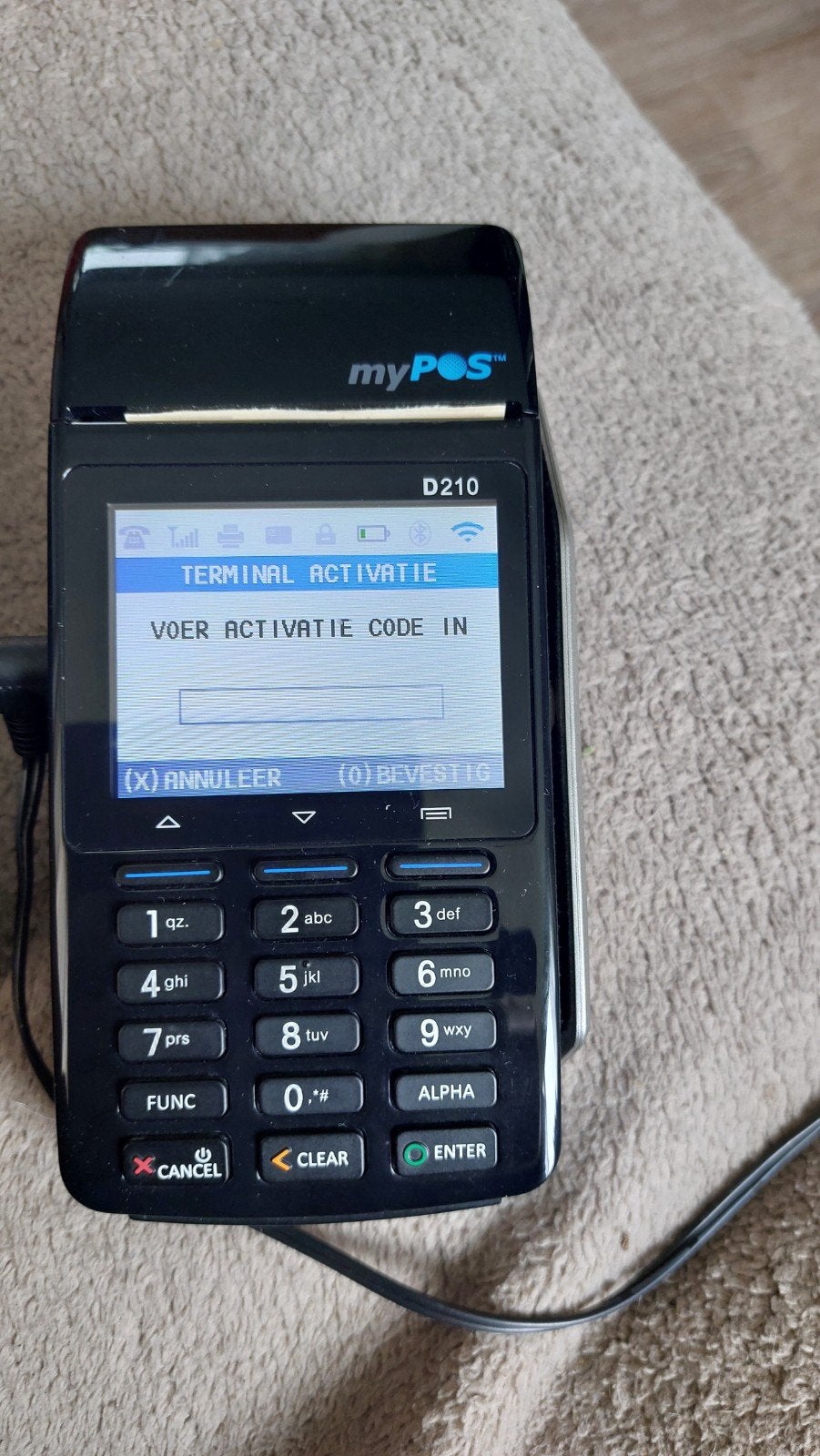 mypos d210, Ophalen of Verzenden, Zo goed als nieuw
