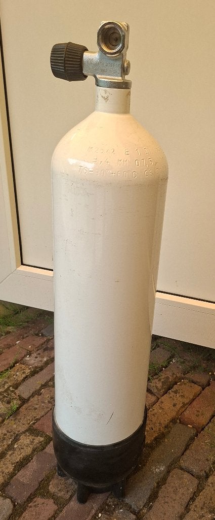 7 liter cilinder 200 bar CE, Watersport en Boten, Duiken, Ophalen of Verzenden, Gebruikt, Duikfles