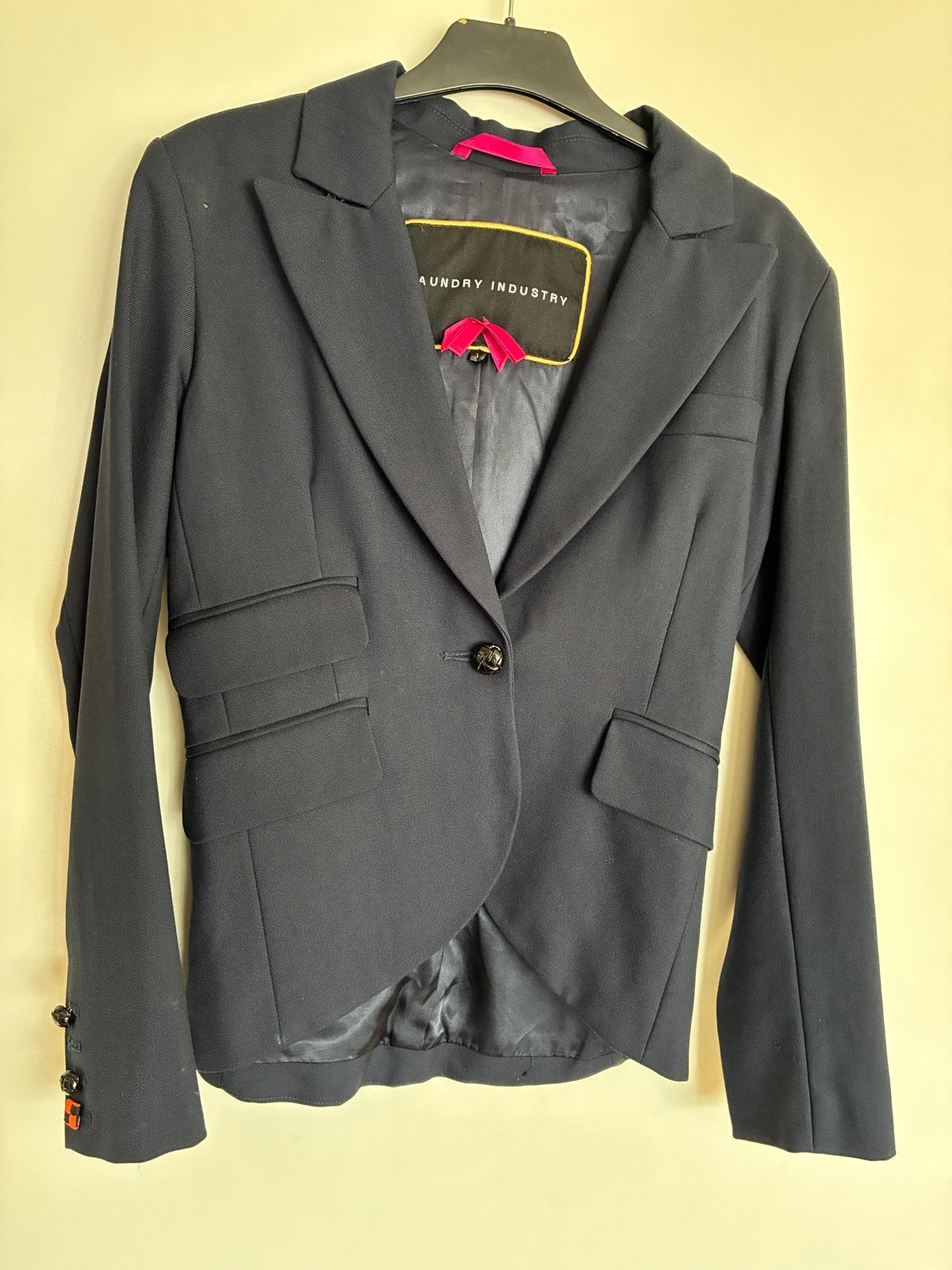 Laundry Industry Blazer Maat 36 - Donkerblauw, Kleding | Dames, Blauw, Ophalen of Verzenden, Jasje, Maat 36 (S)