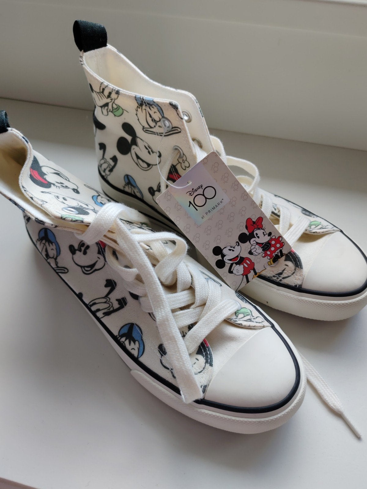 Nieuwe Primark Disney 100 jaar gympenmaat 38, Primark, Wit, Nieuw, Ophalen of Verzenden