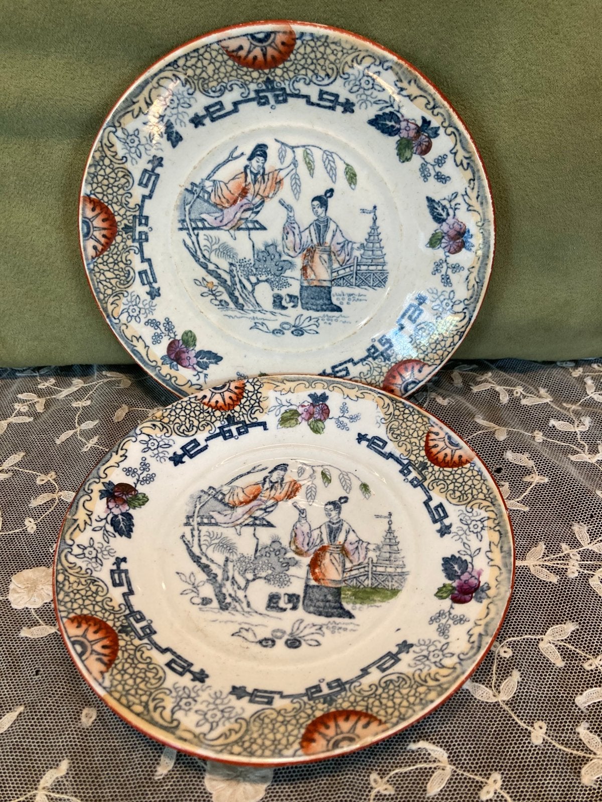 Vintage Bordje, schoteltje Timor, Petrus Regout (180825), Ophalen of Verzenden, Porselein, Overige stijlen, Bord(en)