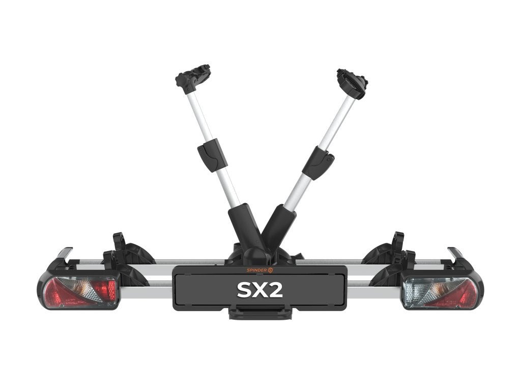 Spinder SX2 fietsendrager trekhaak - Max.60 kg - 2026 Model, Nieuw, Ophalen of Verzenden, Brede banden, 2 fietsen