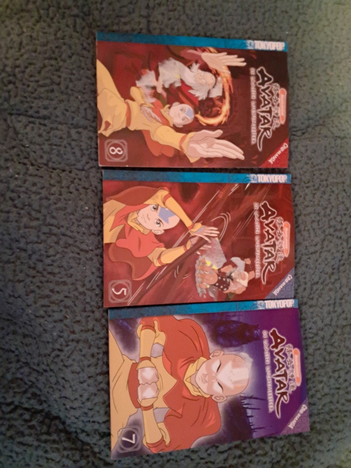 Avatar: De Laatste Luchtmeester Manga - Deel 5, 7, 8, Meerdere stripboeken, Ophalen of Verzenden, Gelezen, Bryan Konietzko, Michael Dante DiMartino