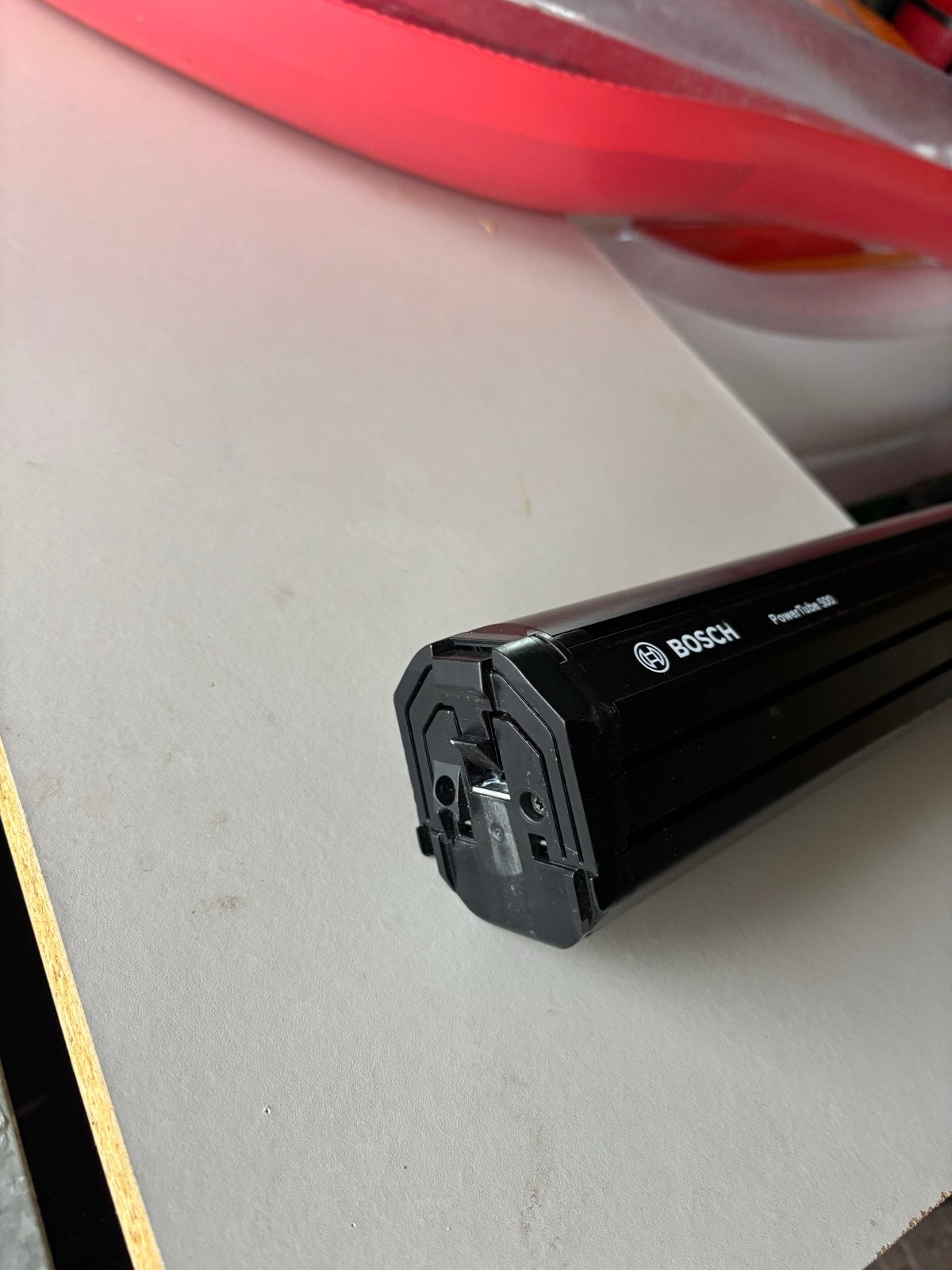 Bosch PowerTube 500 E-bike Accu - Gebruikt, Ophalen, Gebruikt