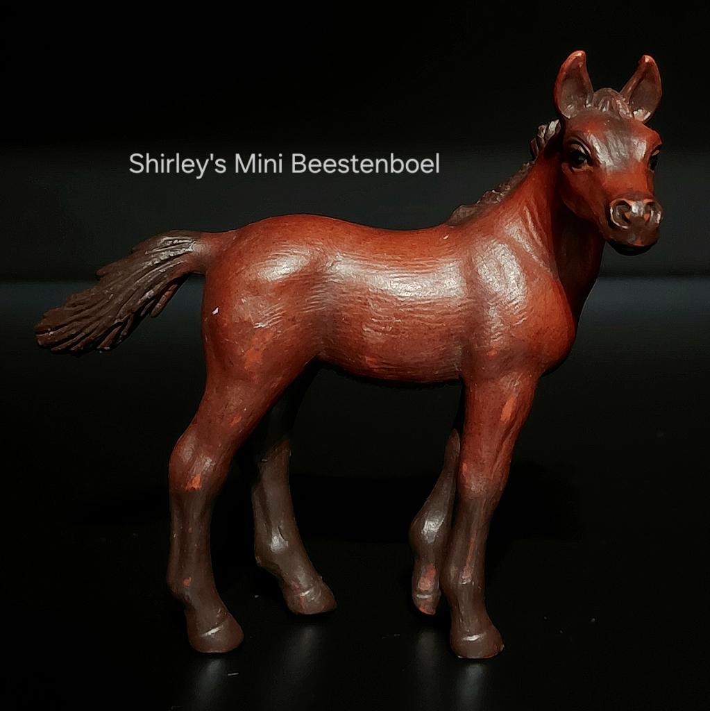schleich arabier veulen, Ophalen of Verzenden, Zo goed als nieuw, Paard, Beeldje of Figuurtje