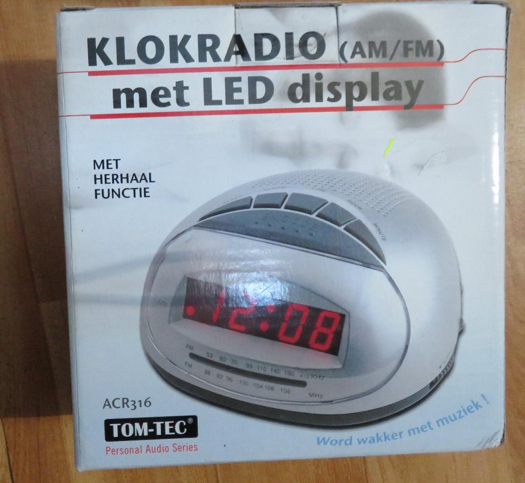 klokradio , merk , nieuw, Ophalen of Verzenden, Nieuw, Radio