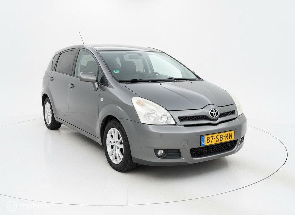 Toyota Corolla Verso 2.2 D-4D Executive Airco Leder, Auto's, Toyota, Voorwielaandrijving, Automatische klimaatregeling, 450 kg