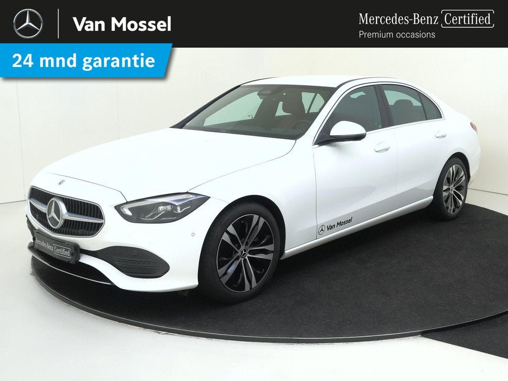 Mercedes-Benz C-klasse 180 Luxury Line, Auto's, Mercedes-Benz, Bedrijf, Te koop, C-Klasse, ABS, Achteruitrijcamera, Adaptive Cruise Control
