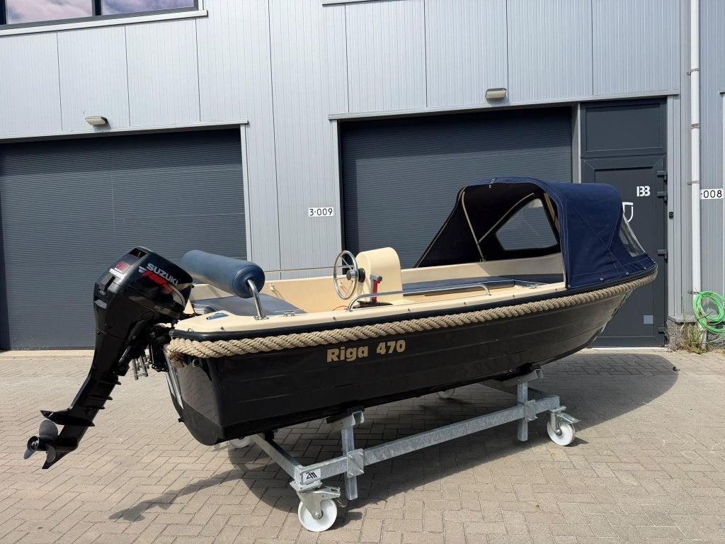 Riga 470 Sloep Compleet incl. Suzuki 15PK 4-takt, Overige merken, Riga 470, 5 m, 2 m