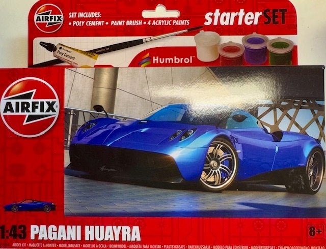 Coelianmodels, Airfix, 55008, Pagani Huayra, 1/43, € 18,99, Auto, 1:32 tot 1:50, Nieuw, Ophalen of Verzenden