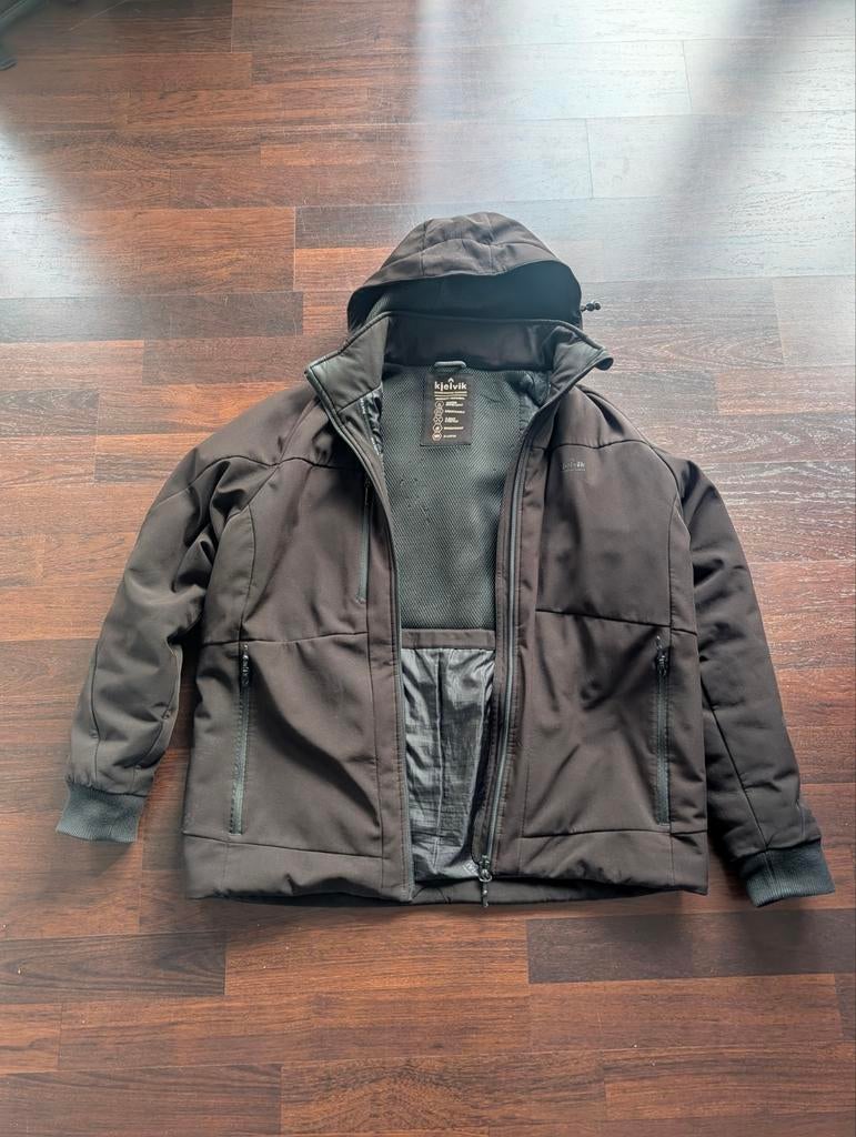 Kjelvik jas 2XL, Zwart, Ophalen of Verzenden, Zo goed als nieuw, Overige maten