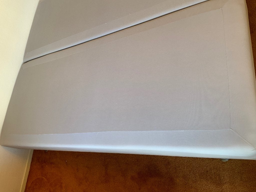 2 stuks 1 persoons bed springboxen van IKEA 90x220, Huis en Inrichting, Ophalen, Gebruikt, 90 cm, Eenpersoons