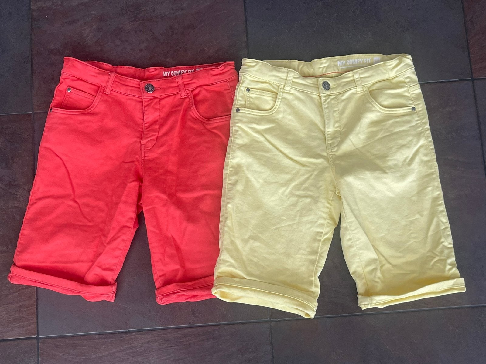 2 jongens korte broek maat 158/164, Ophalen of Verzenden, Zo goed als nieuw, Maat 158