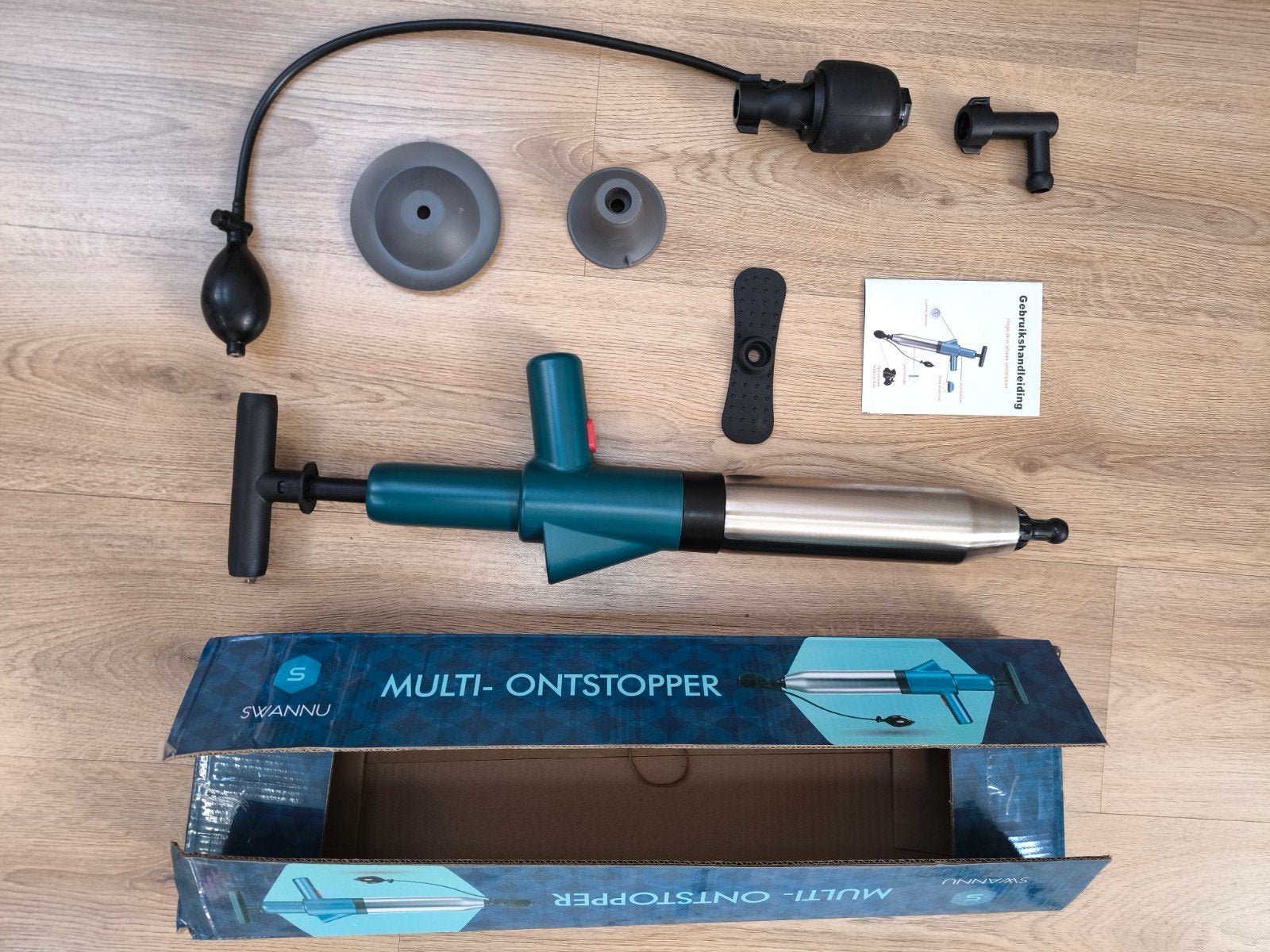 Swannu Multi-Ontstopper - Hogedruk Afvoer Ontstopper, Doe-het-zelf en Verbouw, Gereedschap | Handgereedschap, Ophalen of Verzenden