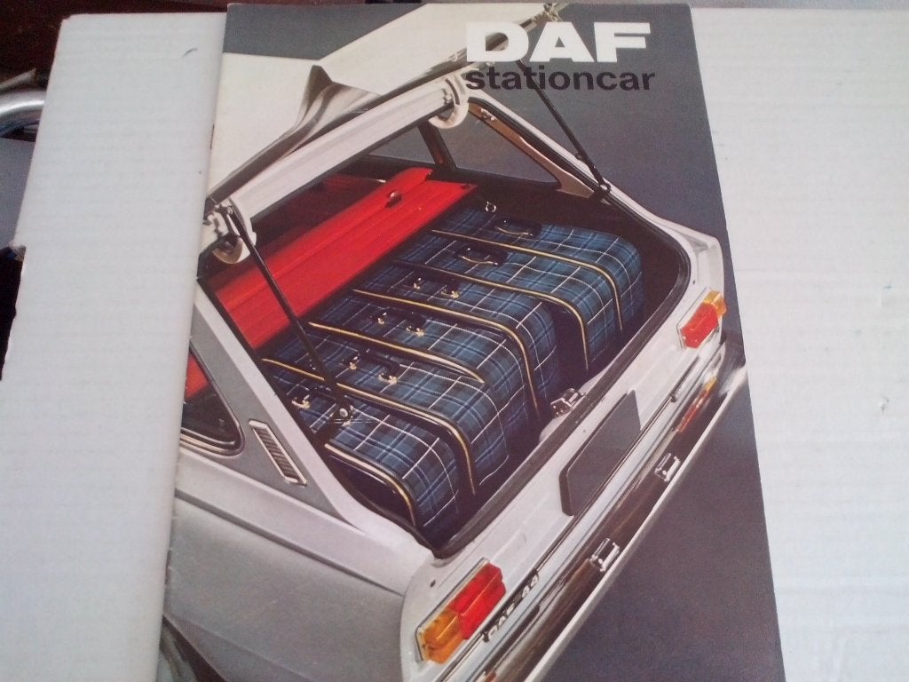 DAF 44 + 55 Stationcars Combi brochure folder Nederland 1970, Ophalen of Verzenden, Zo goed als nieuw, Overige merken
