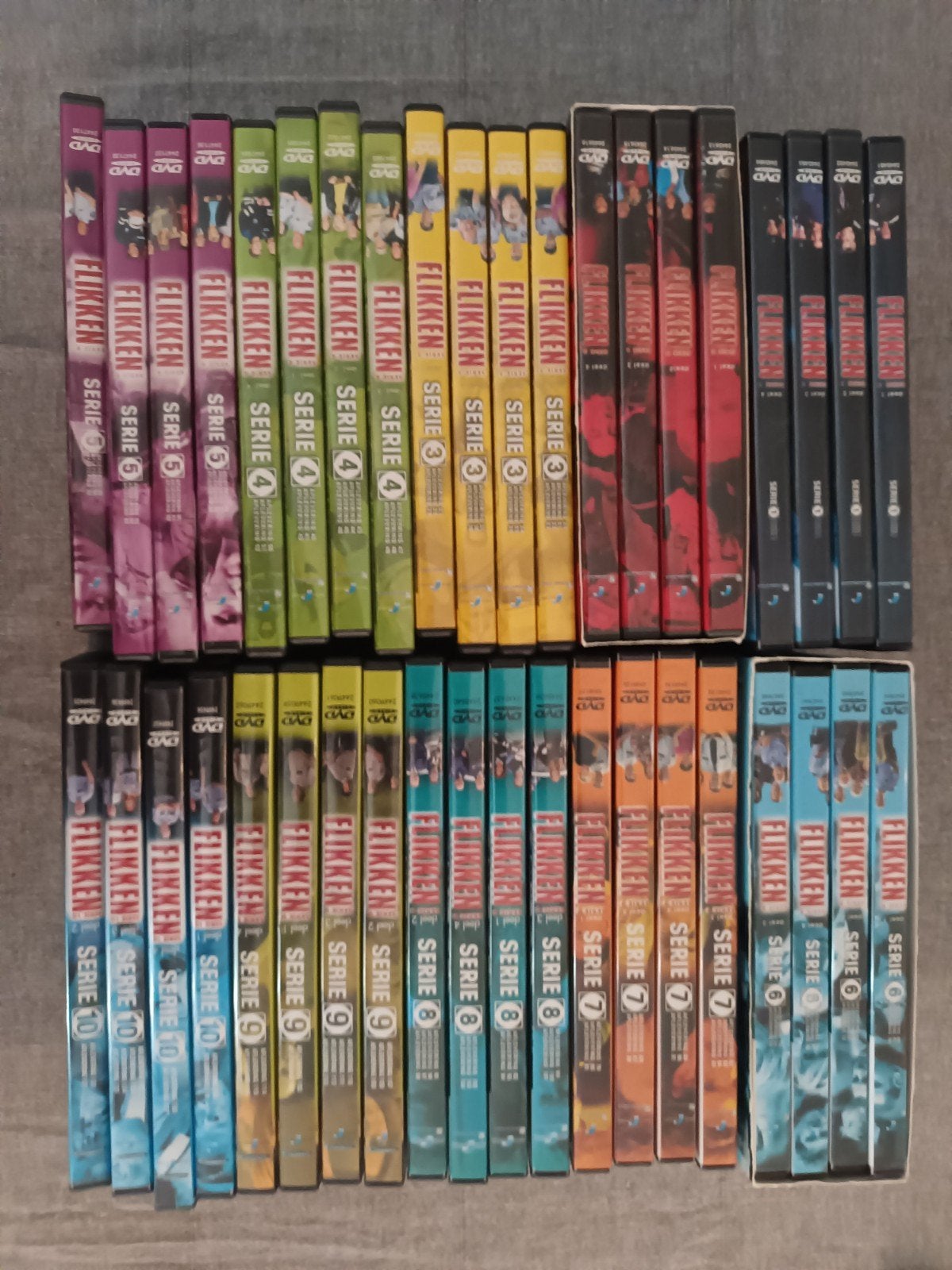 dvd complete reeks Flikken Gent 1-10, Cd's en Dvd's, Alle leeftijden, Ophalen of Verzenden, Zo goed als nieuw, Komedie