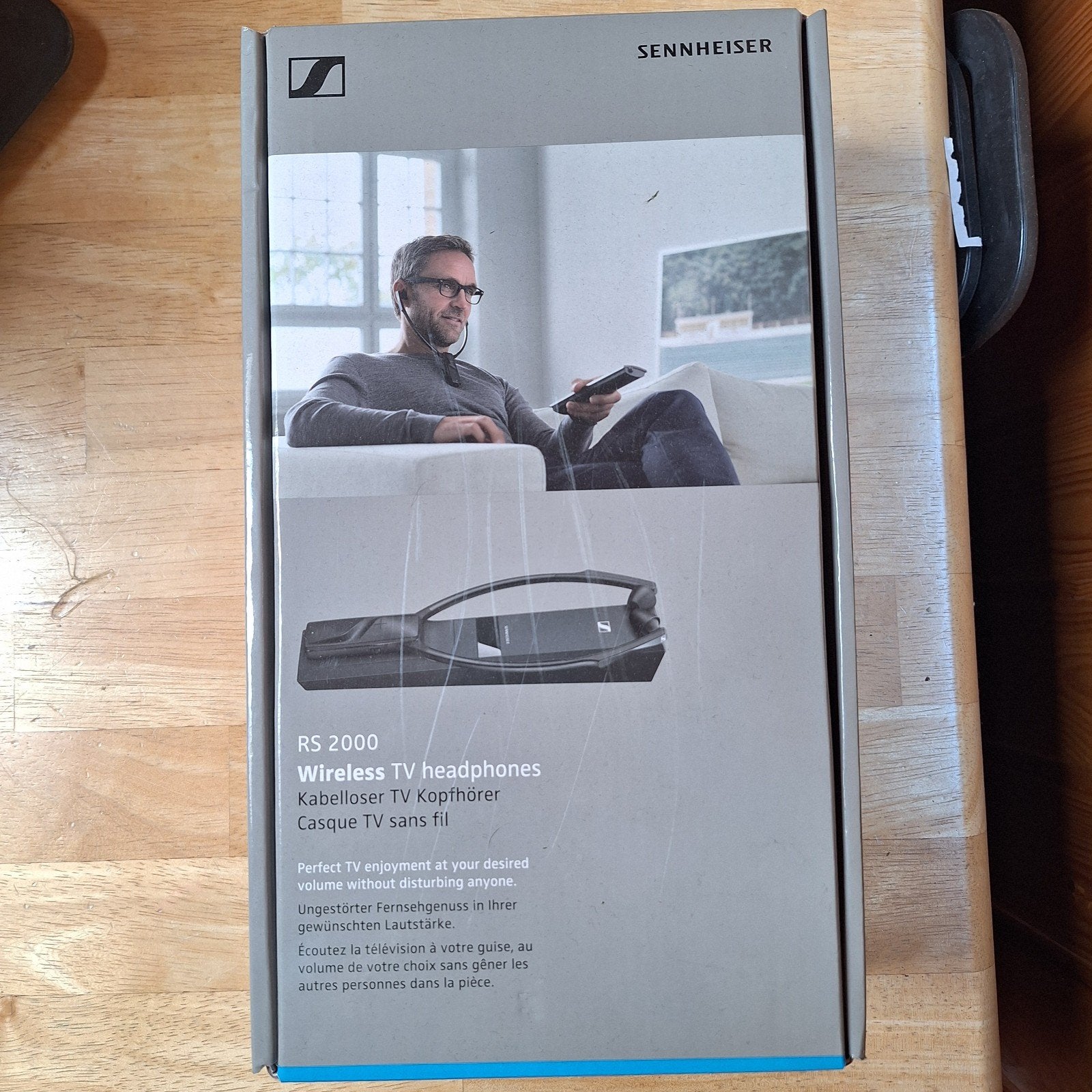Sennheiser RS 2000 nieuw TV  hoofdtelefoon draadloos, Sennheiser, Nieuw, Ophalen of Verzenden, Grijs