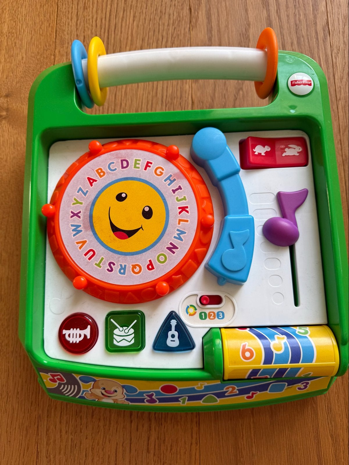 Fisher-Price Leerplezier Remix Platenspeler, Ophalen of Verzenden, Gebruikt, Overige typen, Met geluid