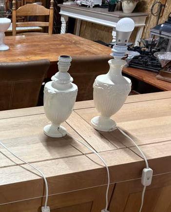 2 Wedgwood edme schemerlampen, Ophalen, Overige materialen, Zo goed als nieuw, Wedgwood