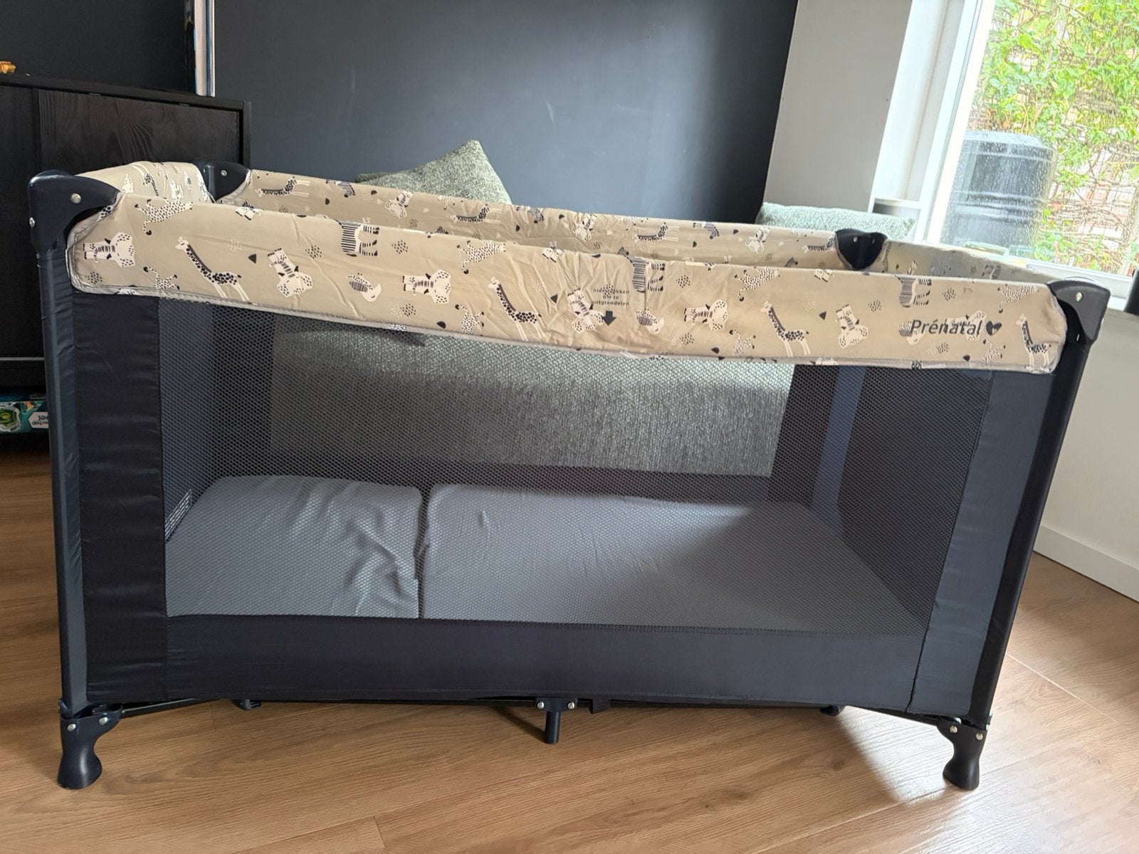 Prenatal campingbed opvouwbaar, Kinderen en Baby's, Babywiegjes en Ledikanten, Ophalen, Zo goed als nieuw, Reisbedje