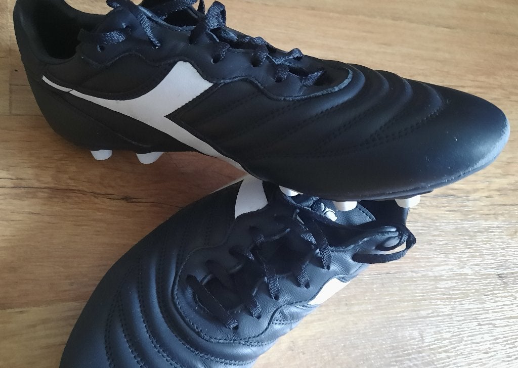 Diadora BRASIL LT MDPU mt 44.5 <Leer> voetbalschoenen, Ophalen, Gebruikt, Maat XS of kleiner, Schoenen