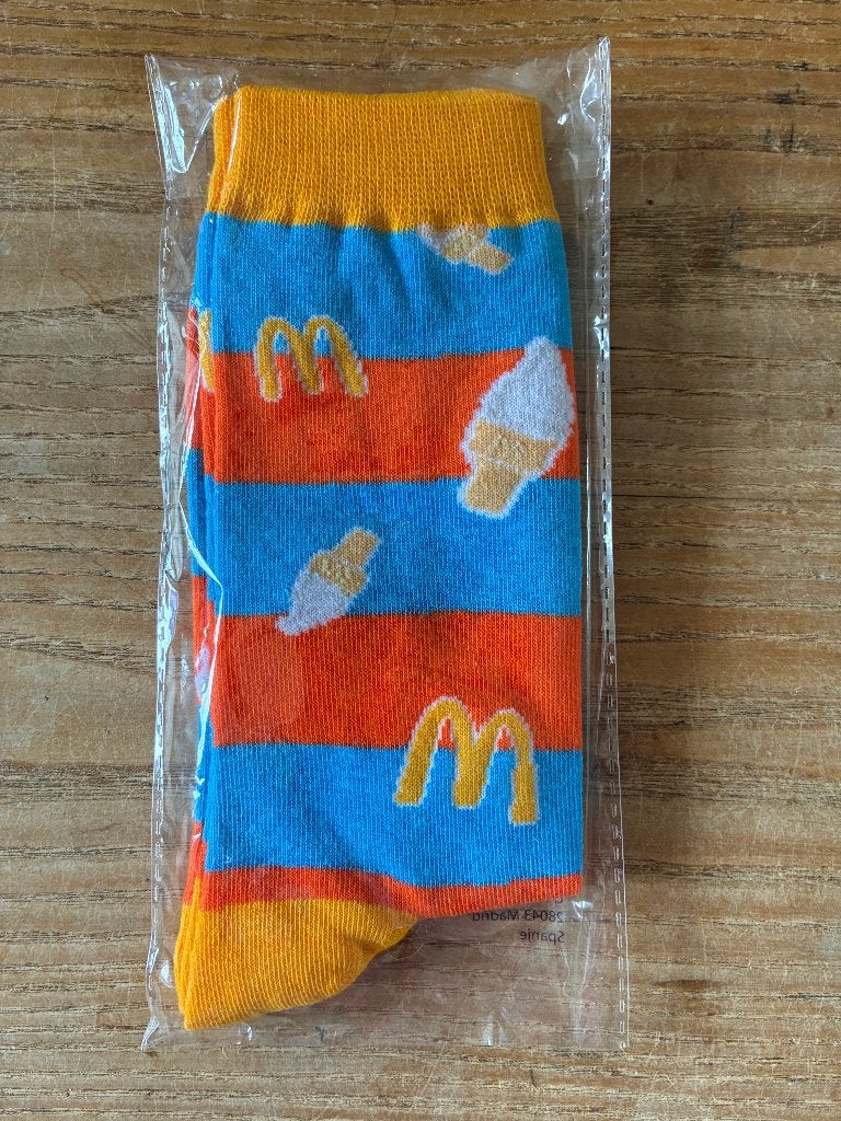 McDonalds sokken maat 39 - 42 nieuw, Blauw, Ophalen of Verzenden, Maat 39 t/m 42, Nieuw