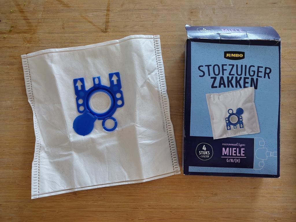 Jumbo stofzuigerzakken Miele G/N/(H) - Gratis af te halen, Witgoed en Apparatuur, Stofzuigers, Ophalen, Nieuw, Stofzak, Overige typen