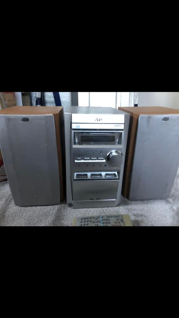 JVC Stereo Installatie - Micro Component System UX-J50, Gebruikt, Ophalen of Verzenden, Microset, Cassettedeck