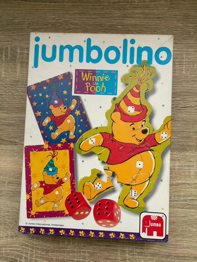 Jumbolino Winnie the Pooh (spel is compleet + spelregels), Ophalen of Verzenden, Zo goed als nieuw