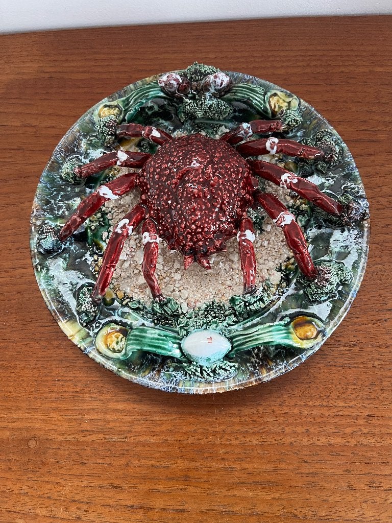 Majolica wandbord, Ophalen of Verzenden