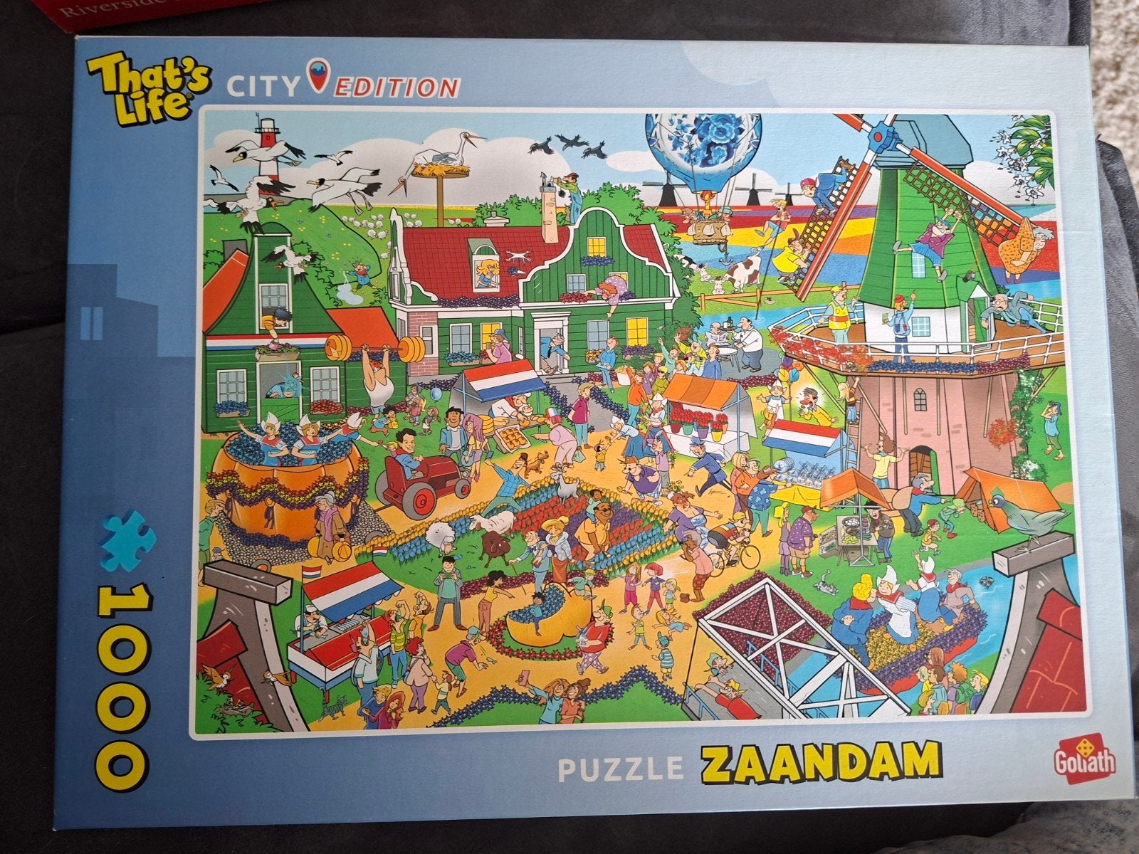 That's Life puzzel 1000 stukjes City Edition Zaandam, Ophalen of Verzenden, 500 t/m 1500 stukjes, Zo goed als nieuw, Legpuzzel