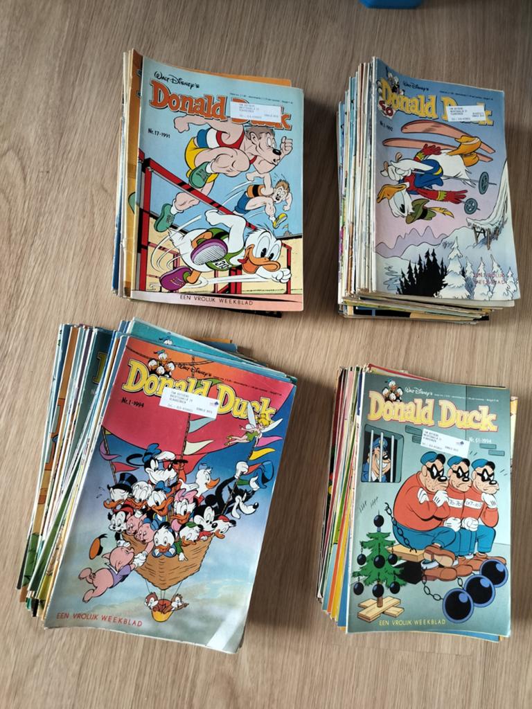 Grote partij Donald Ducks 386 stuks, Boeken, Meerdere comics, Ophalen, Gelezen, Europa