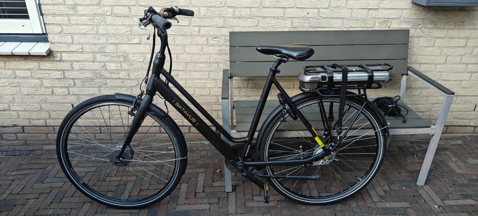 Batavus Fonk e-go e-bike met voorwielmotor, 55 tot 59 cm, Ophalen, Gebruikt, Batavus